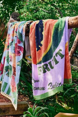 Farm Rio x Anthropologie Printed Beach Towel