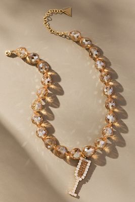Festliches Perlengetränk-Charme-Halsband