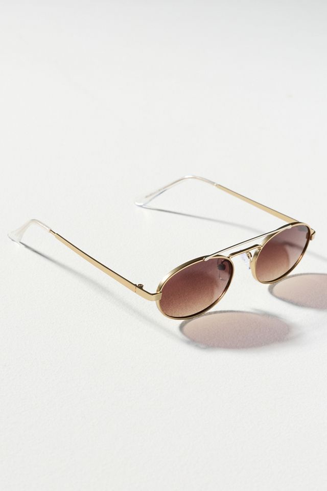 I-SEA Slim Mixed Metal Sunglasses #2