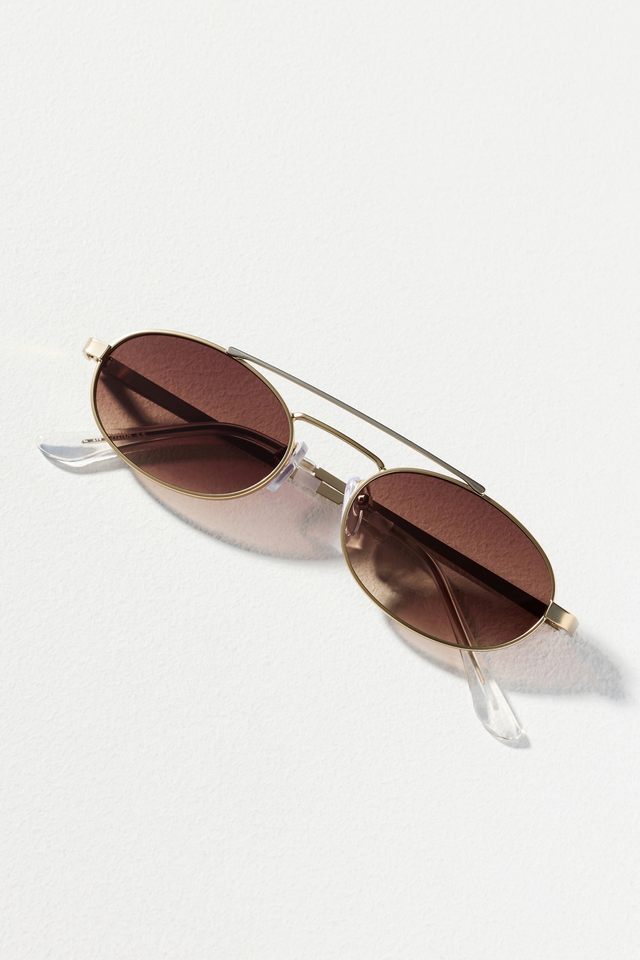 I-SEA Slim Mixed Metal Sunglasses