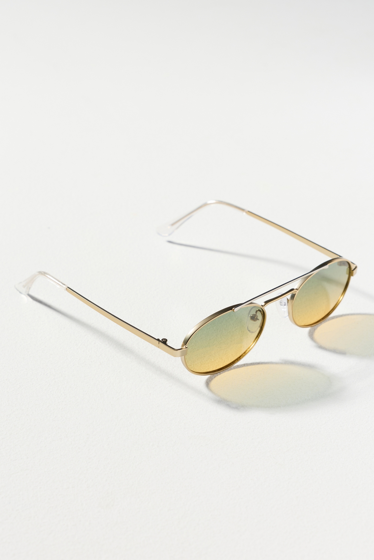 I-SEA Slim Mixed Metal Sunglasses