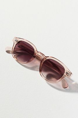 AIRE Cygnus Round Sunglasses | Anthropologie