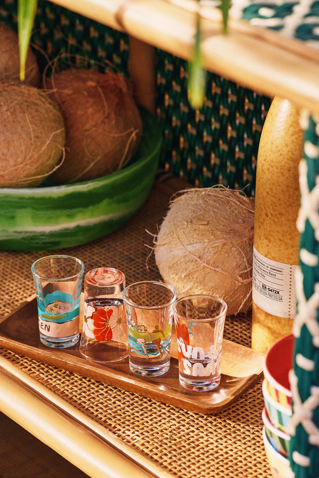 Isla Shot Glasses, Set of 4 - Multi, Set Of 4