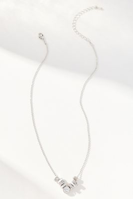 Crystal Donut Necklace