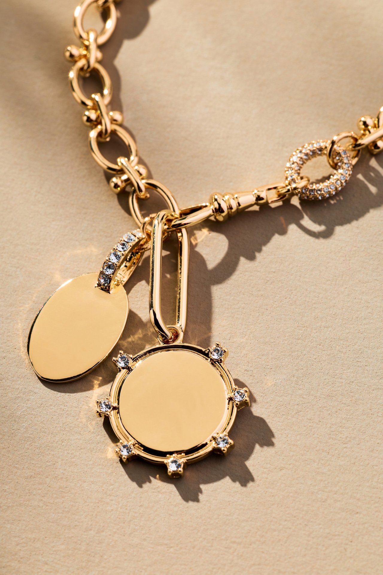 Delicate Charm Cluster Necklace