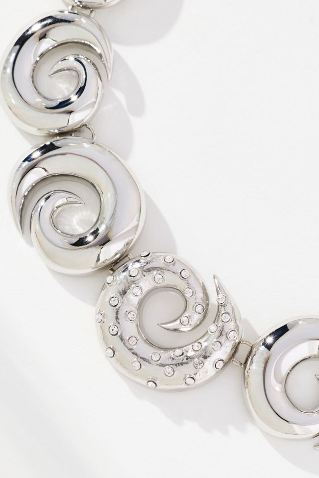 Swirl Chain Necklace #1