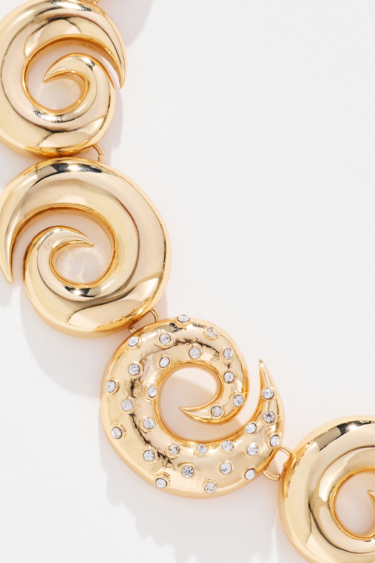 Swirl Chain Necklace