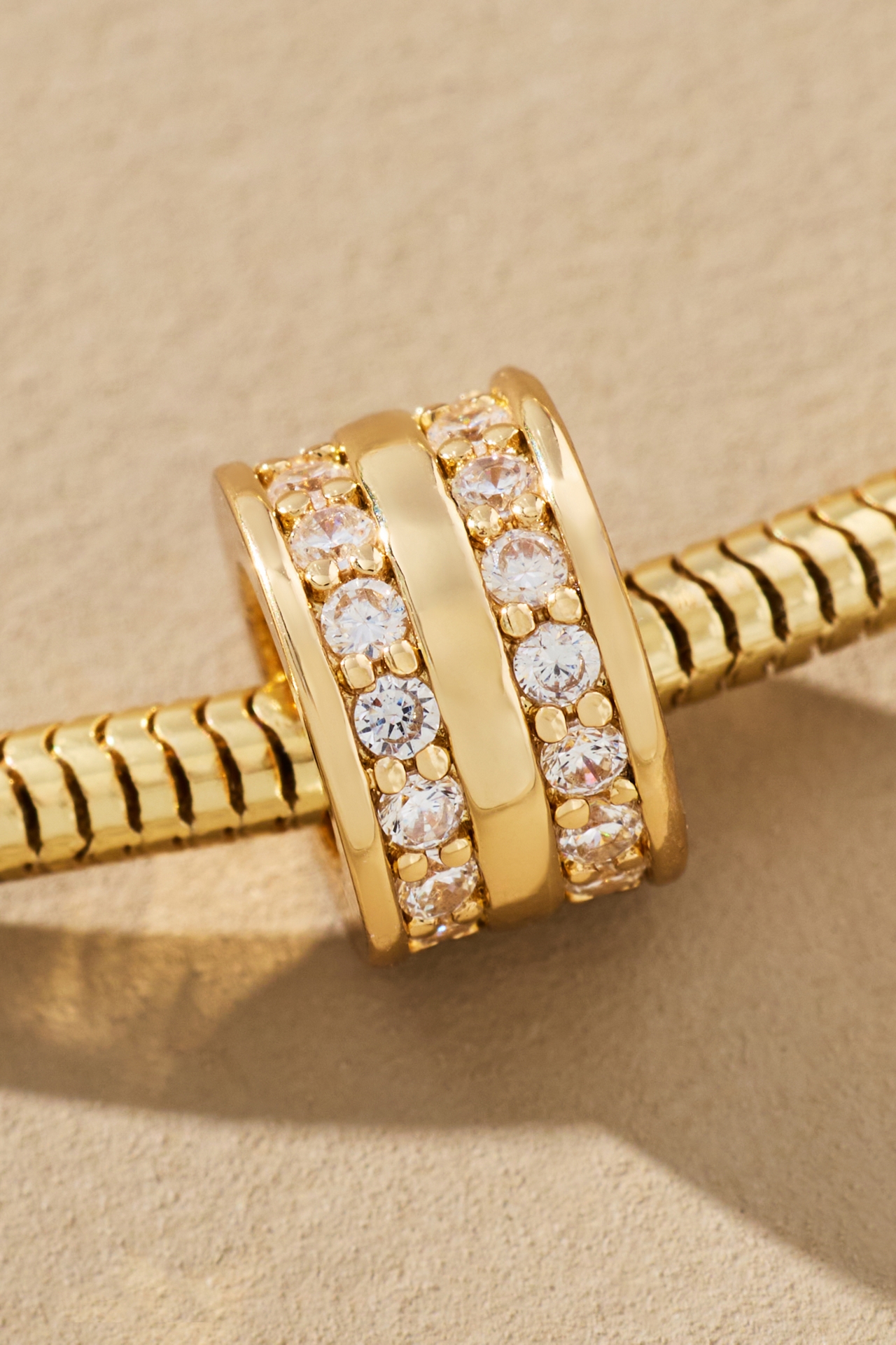 Single Donut Charm Necklace