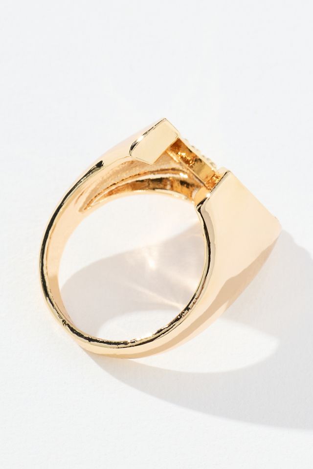 Horseshoe Glam Ring #1