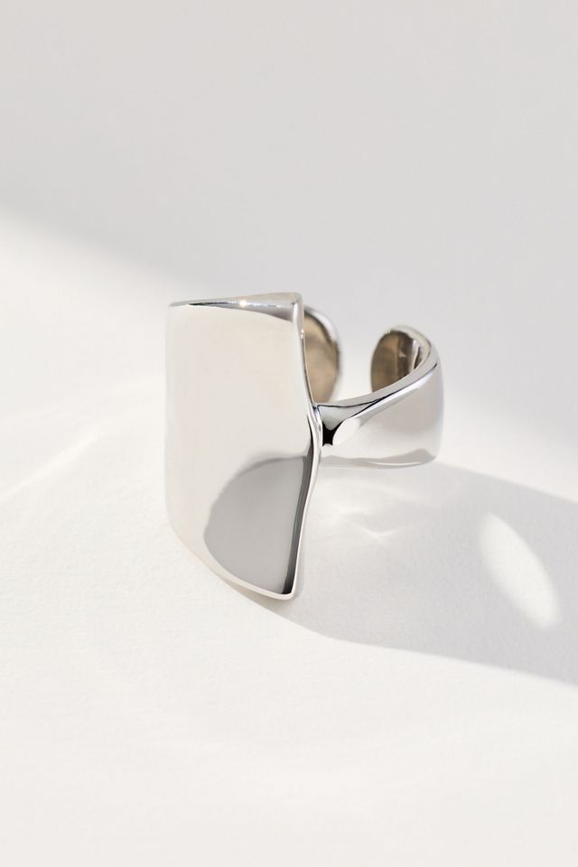 Large Molten Cocktail Ring #1