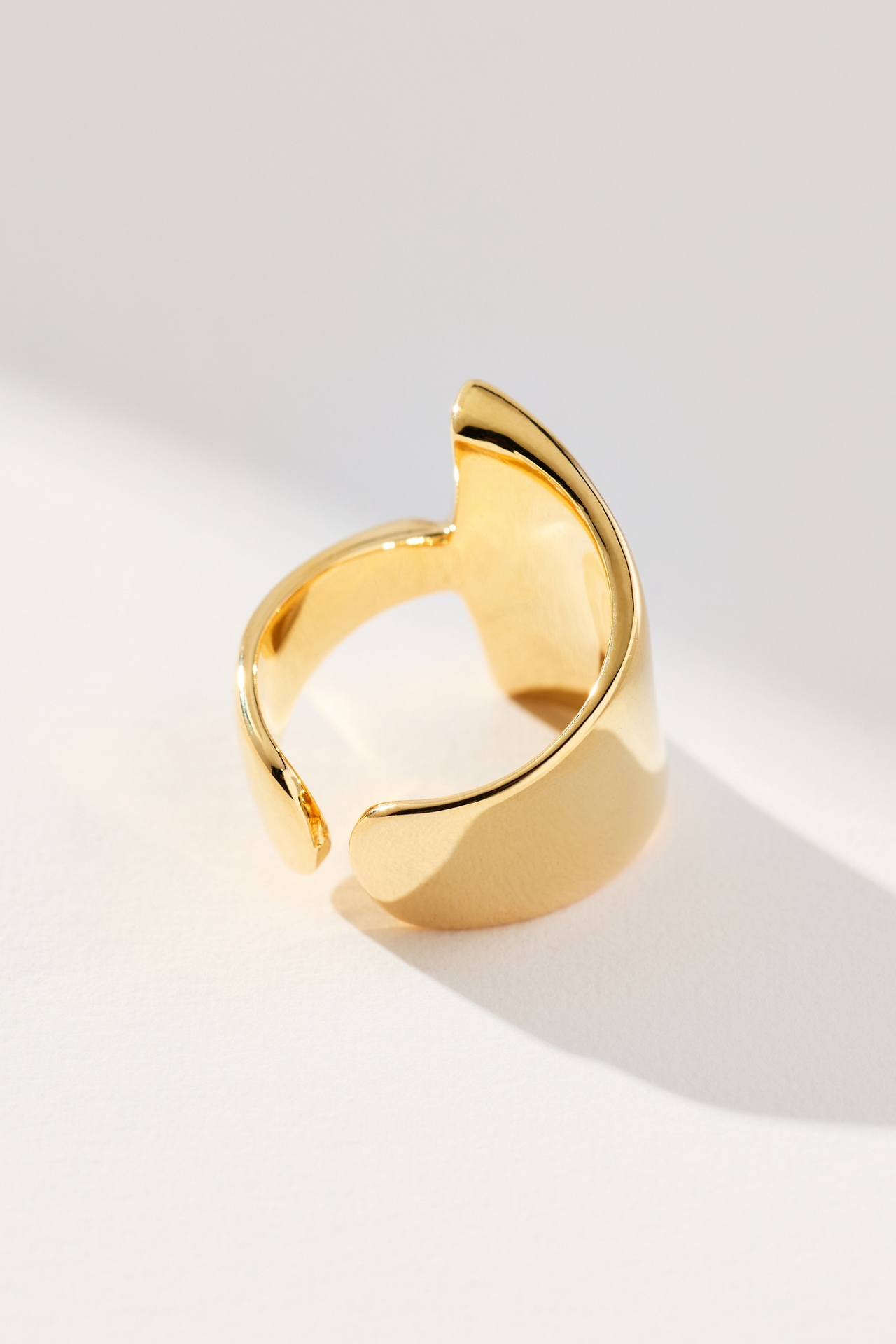 Large Molten Cocktail Ring