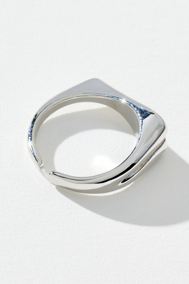 Mod Heart Cocktail Ring #1