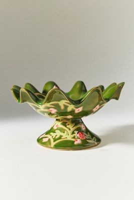Floral Bird Bath