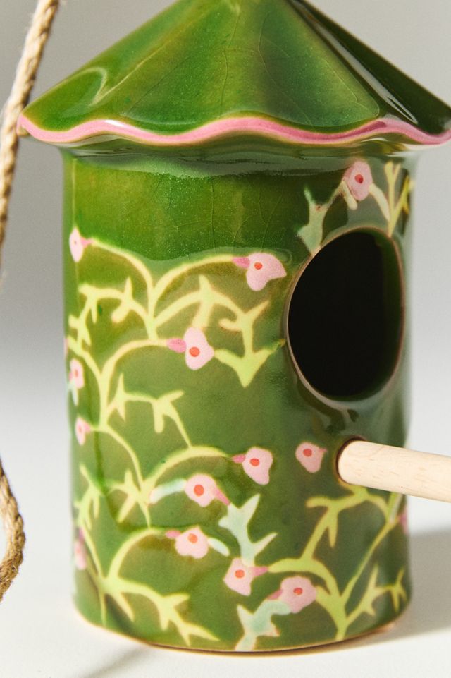 Floral Bird House #2