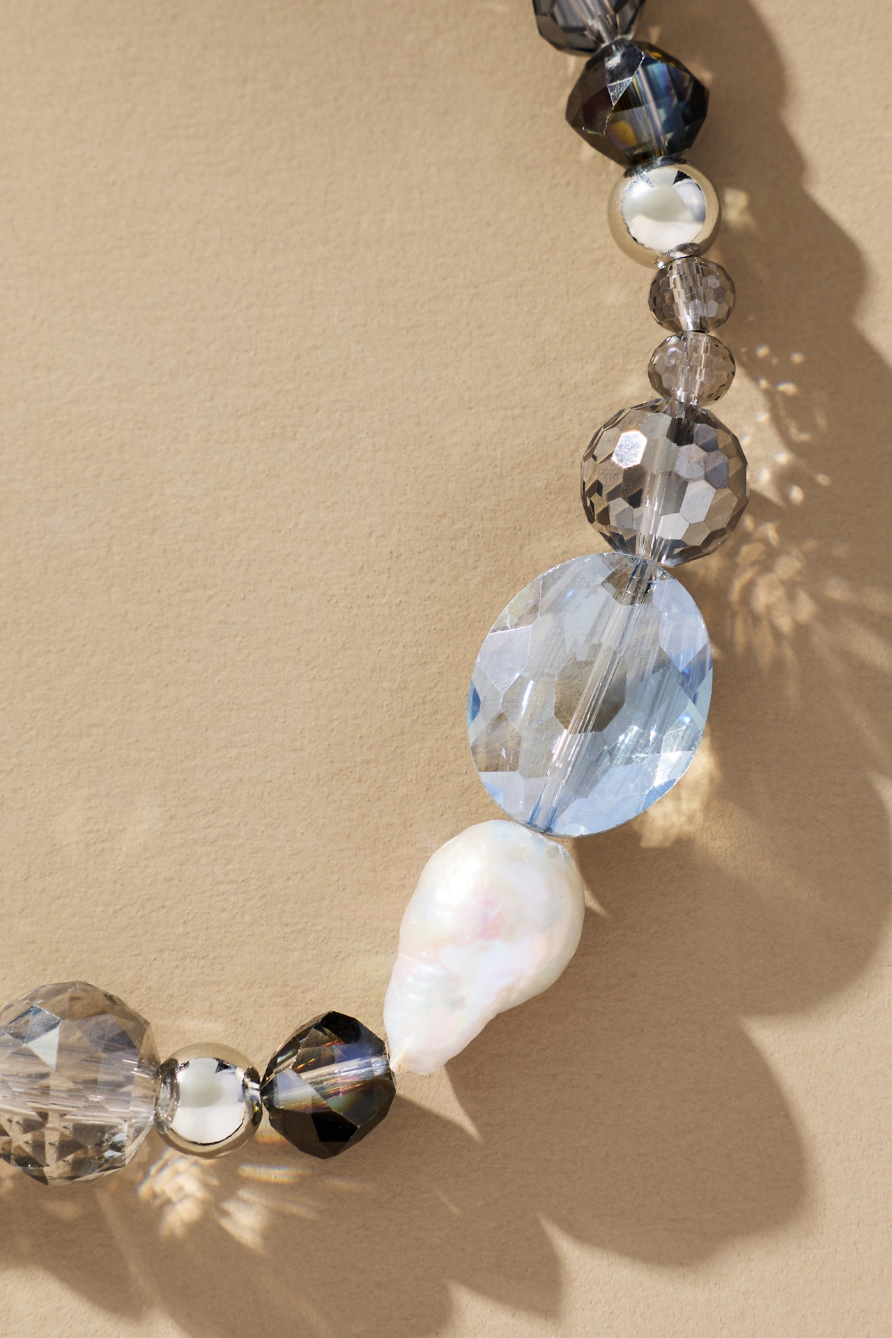 Chunky Mixed Beaded Necklace