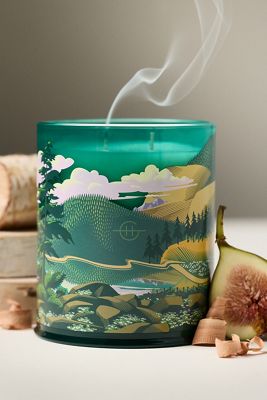 Glasshouse Fragrances Woody Breathtaking Banff Glass Candle