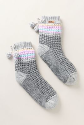 MUK LUKS Waffle Cottage Socks