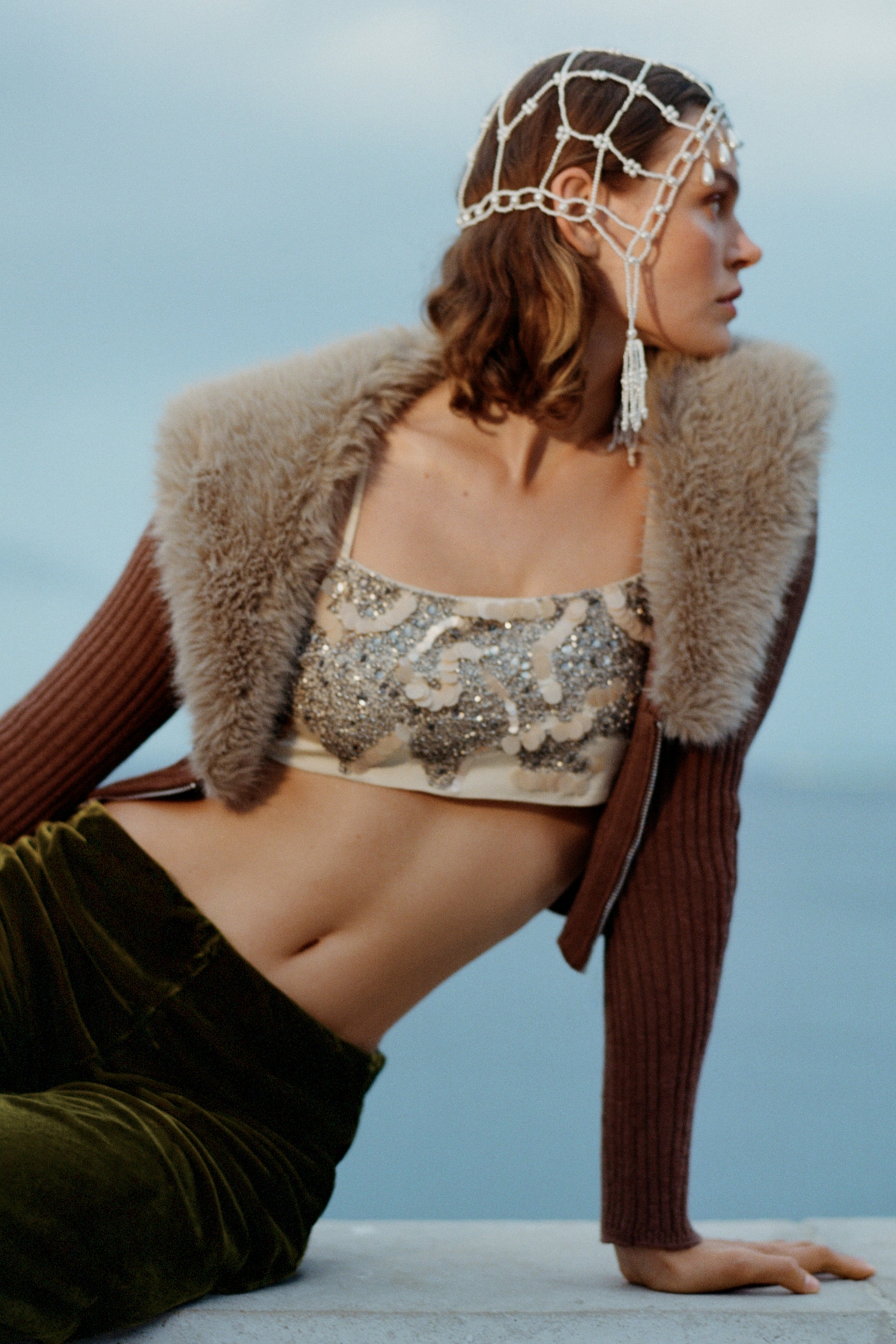 Pearl Cage Hair Accessory