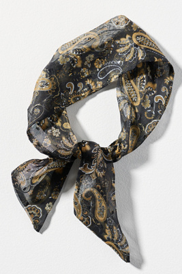 BY ANTHROPOLOGIE PAISLEY TWISTABLE HEADBAND