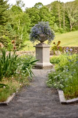 Washed Stone Urn Planter