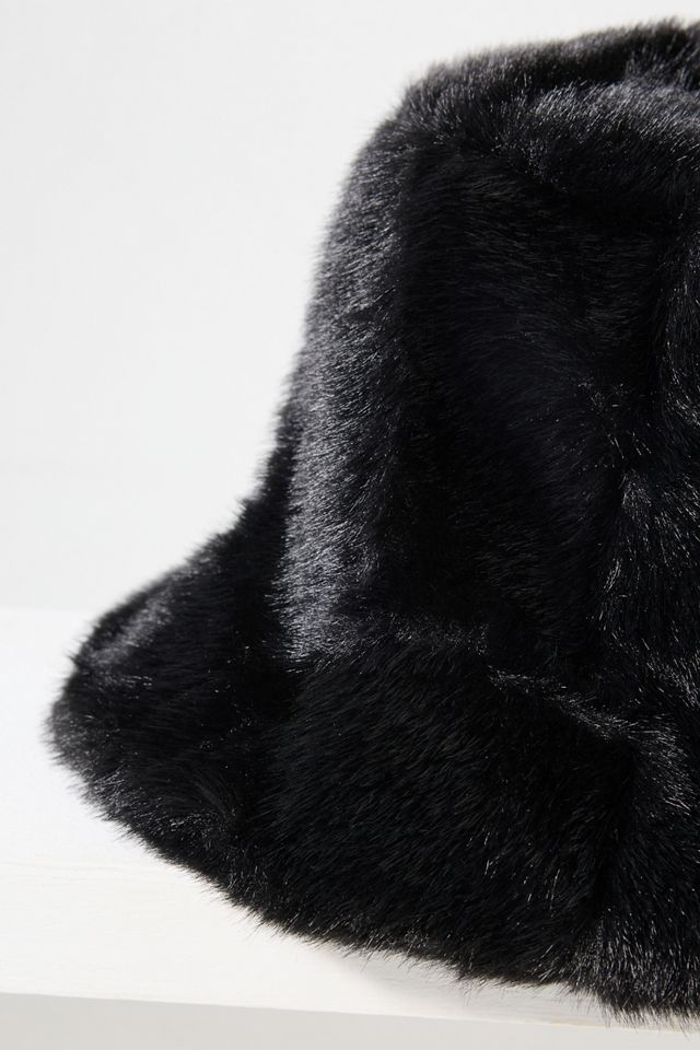 Faux Fur Bucket Hat #2