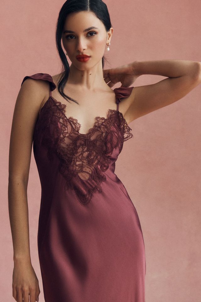 calf length black lace dress Blake Lace Dress – Karen Kane main image 0