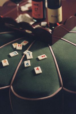 Luxe Dominoes "El Rumi" Rummy Tile Game