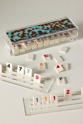 Luxe Dominoes "El Rumi" Rummy Tile Game