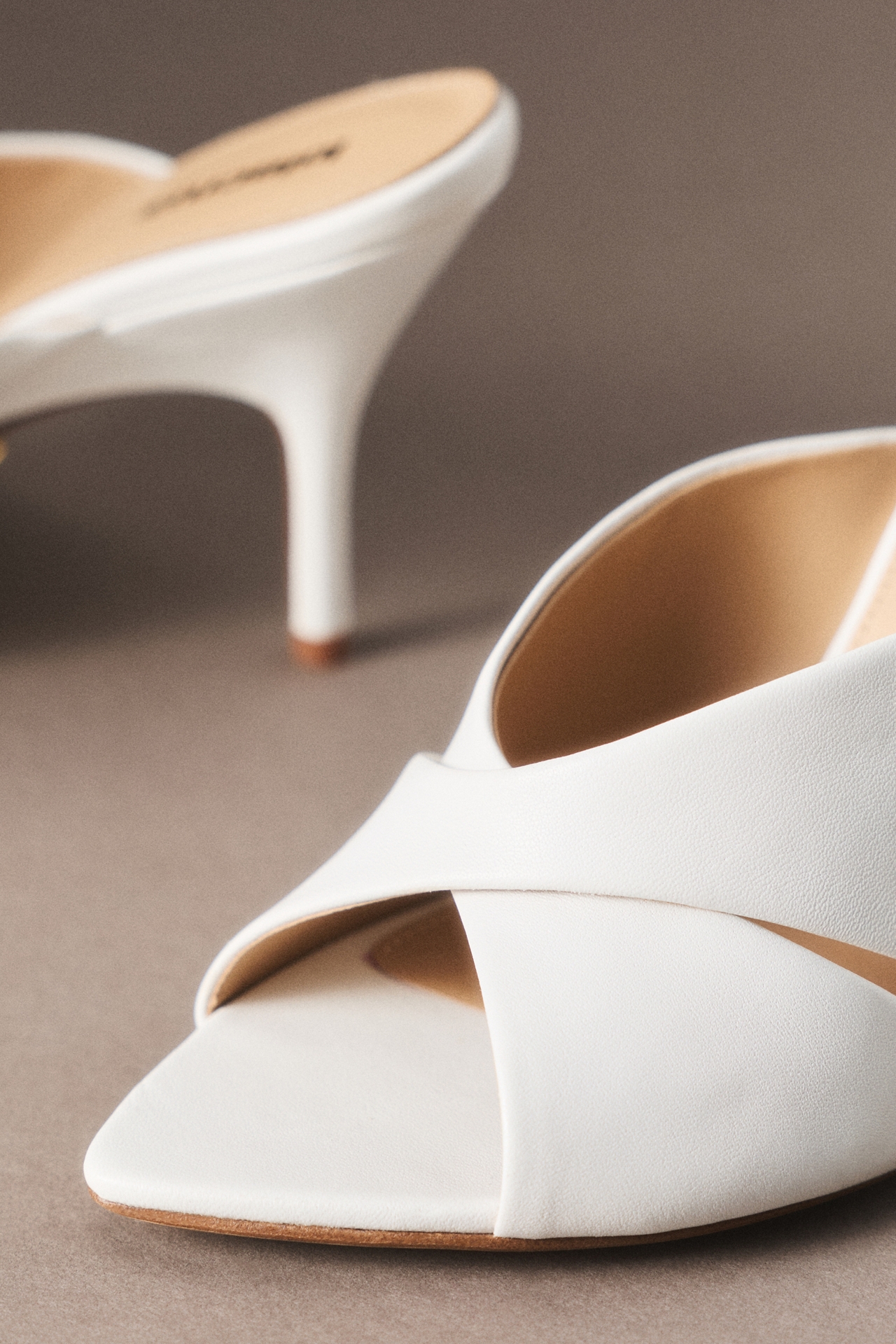 Lola Cruz Heeled Mule Sandals