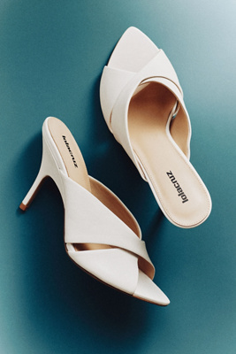 Lola Cruz Heeled Mule Sandals | Anthropologie