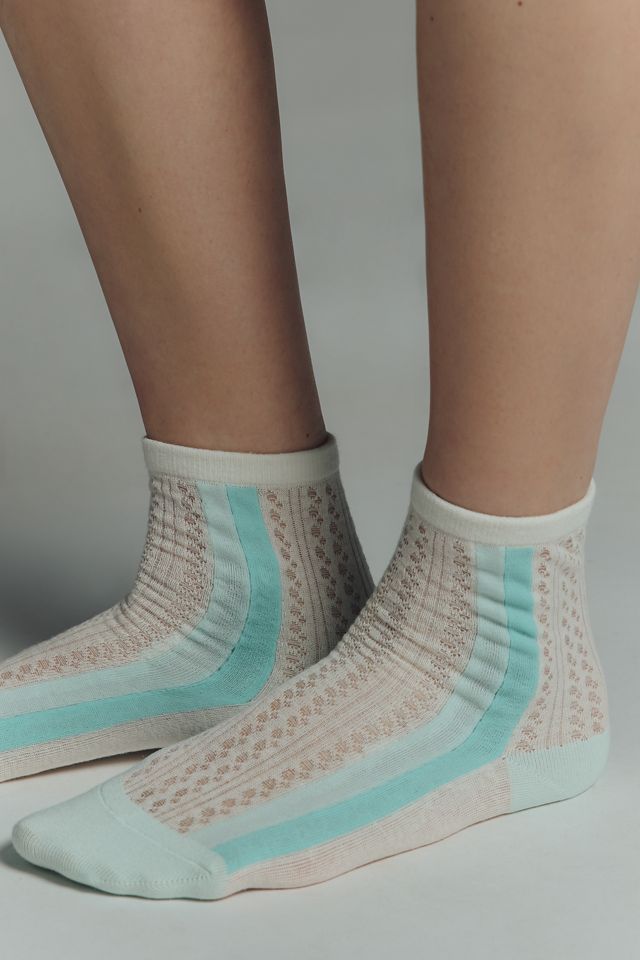 Delicate Pointelle Socks #1