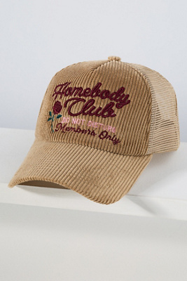 Worn/west Members Only Trucker Hat In Brown