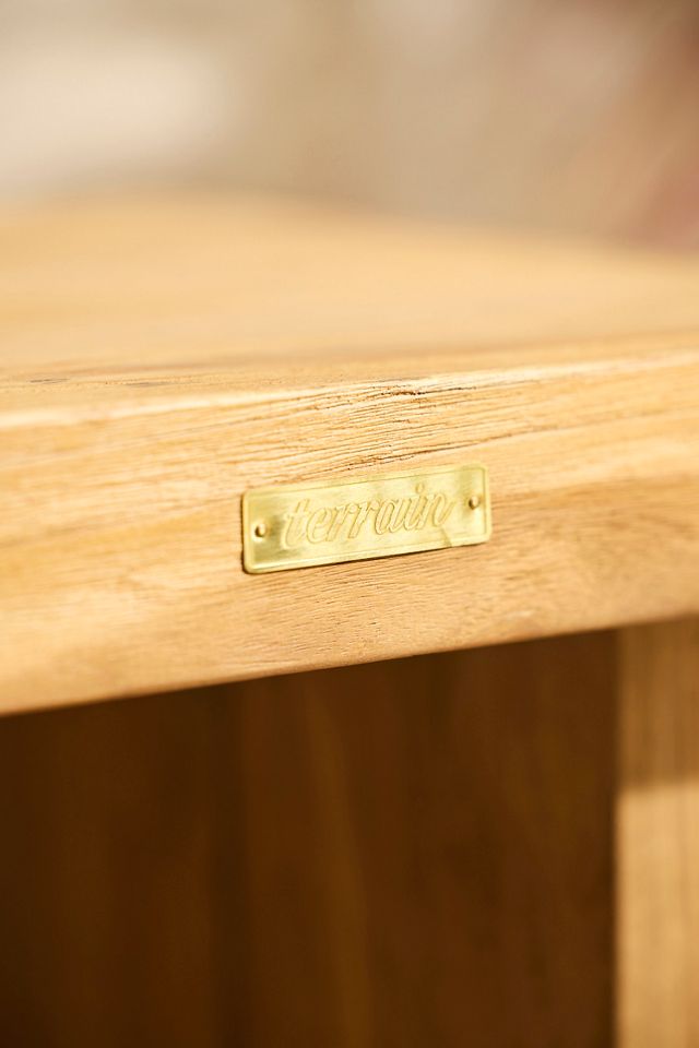 Horizon Teak Dining Stool #1