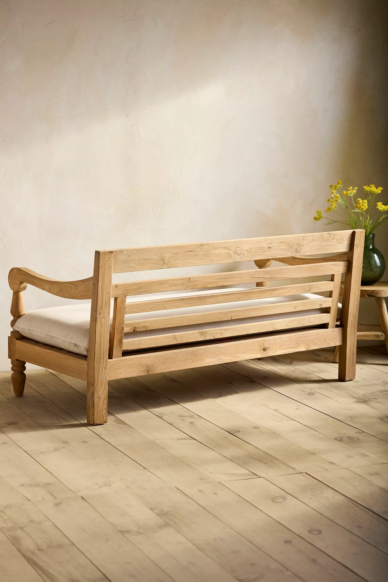 Back view of Haven Teak Sofa