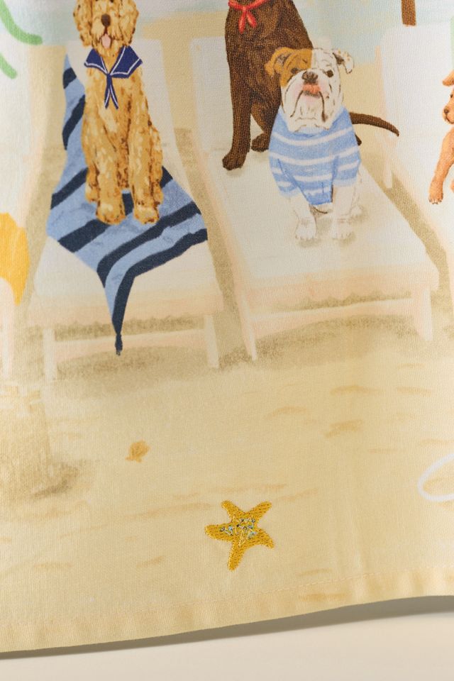 Apres Beach Dish Towel #1