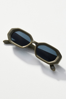 I-sea Flat-top Sunglasses In Green
