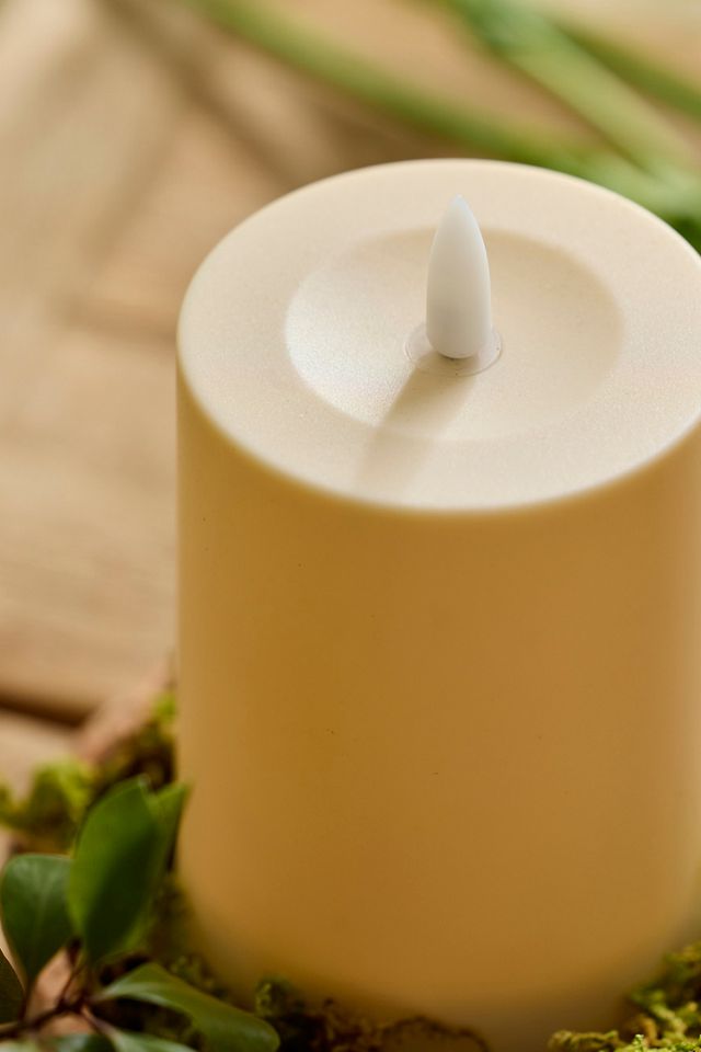 Solar Flameless Pillar Candle #1