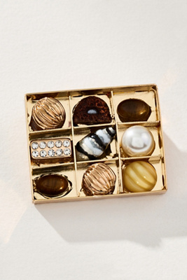 By Anthropologie Sweets Brooch In Gold