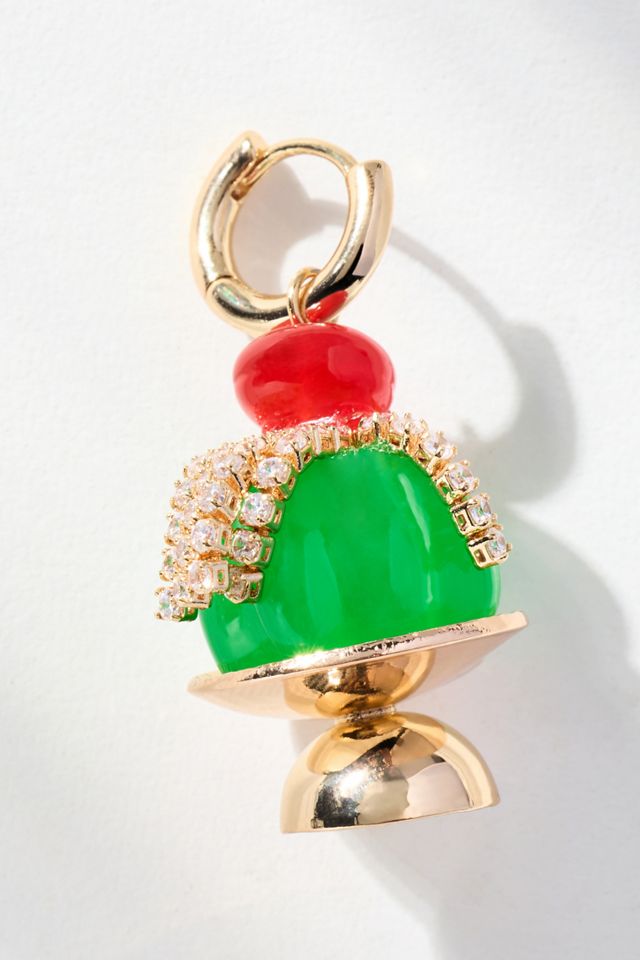 Festive Icon Huggie Earrings #1