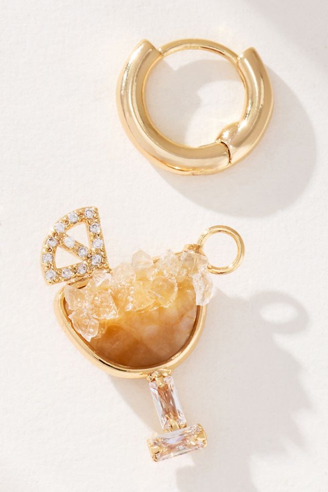 Festive Icon Huggie Earrings #1