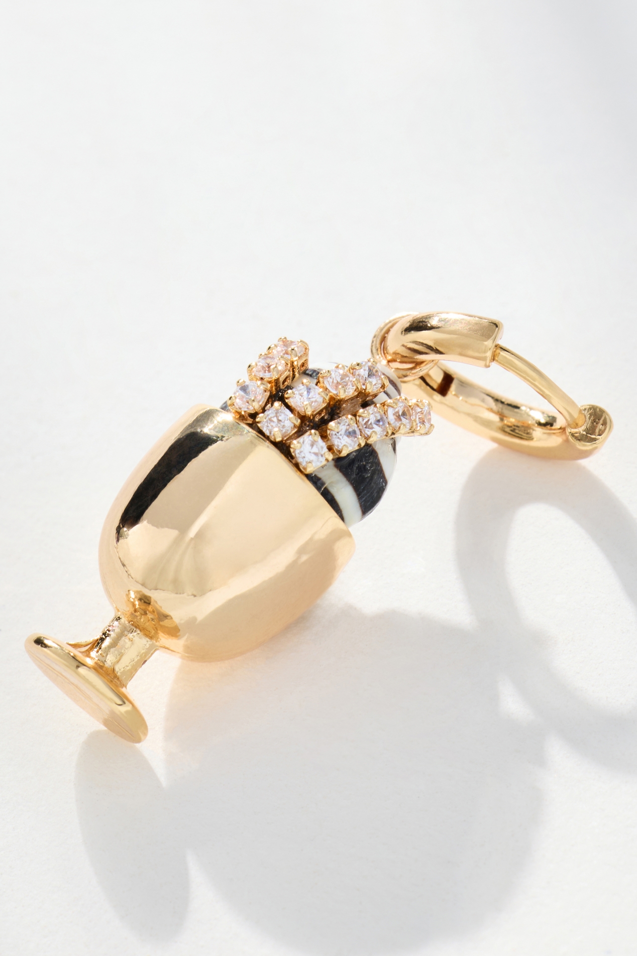 Festive Icon Huggie Earrings