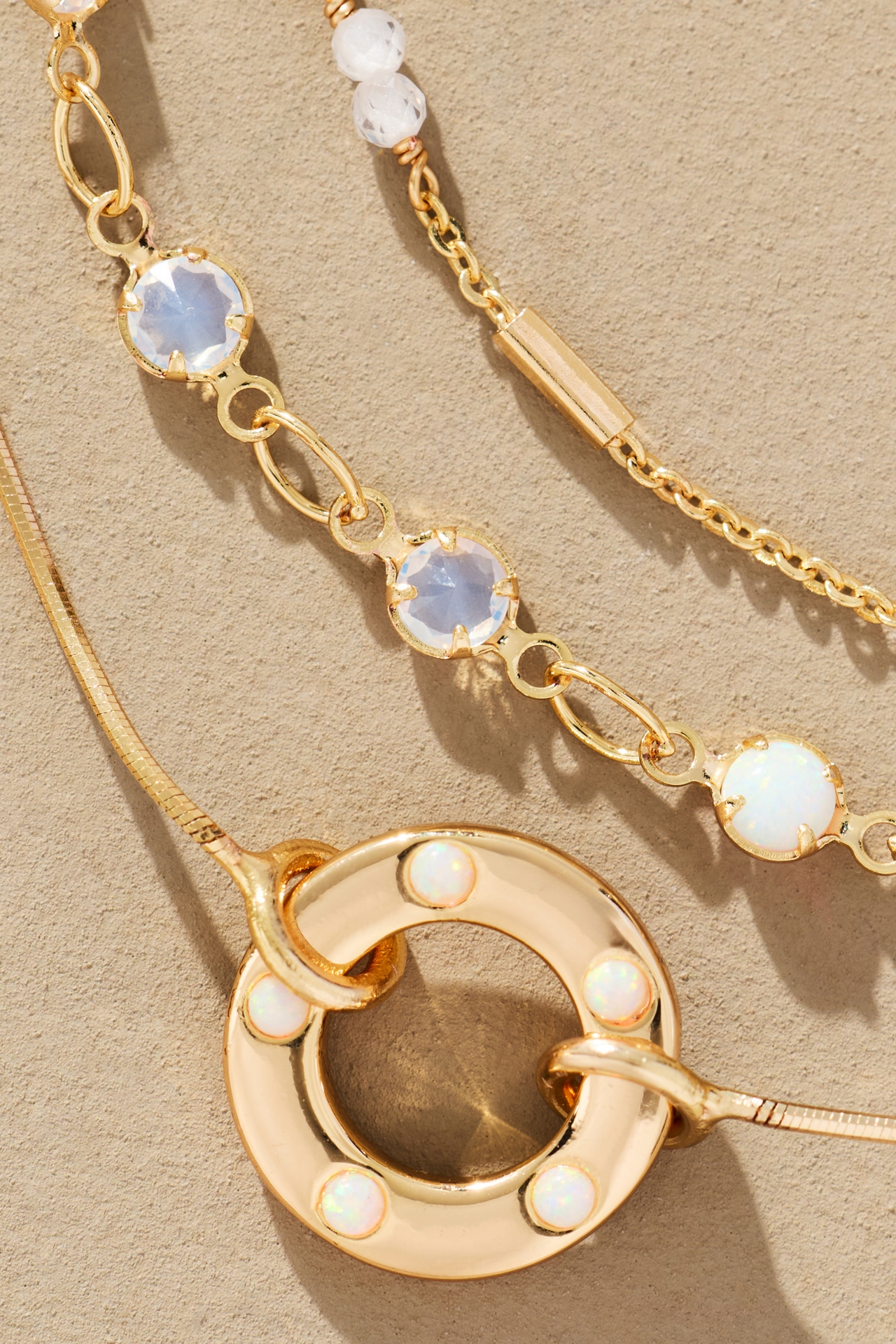 Birthstone Layered Necklace