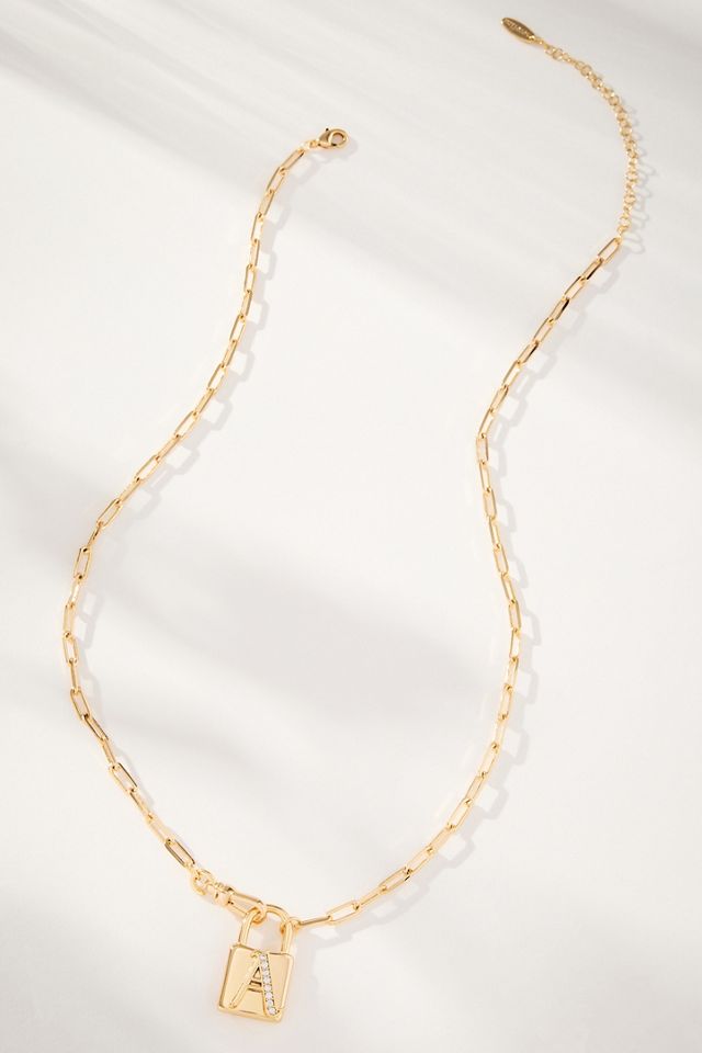 Monogram Pendant Necklace #2