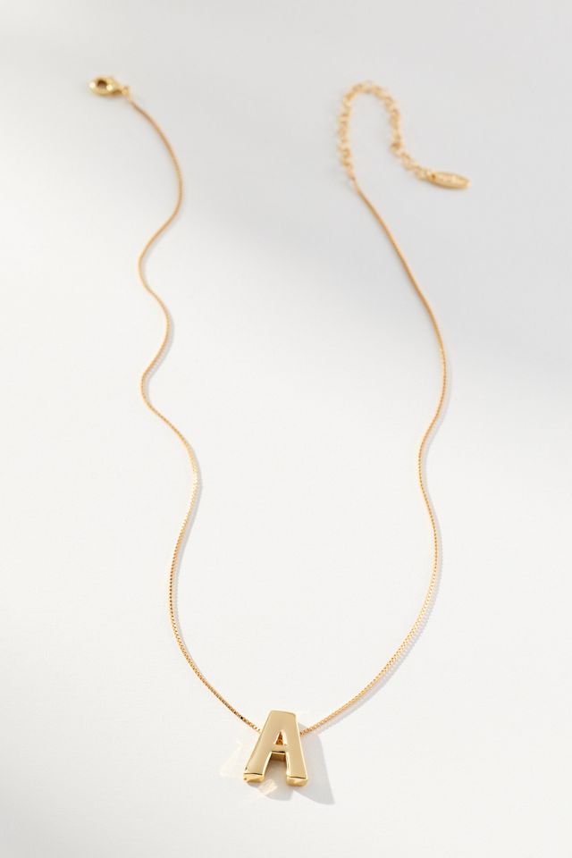 Delicate Monogram Necklace