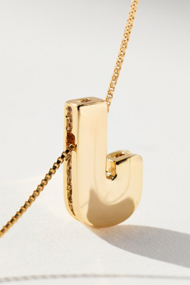 By Anthropologie Delicate Monogram Necklace