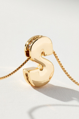 By Anthropologie Delicate Monogram Necklace