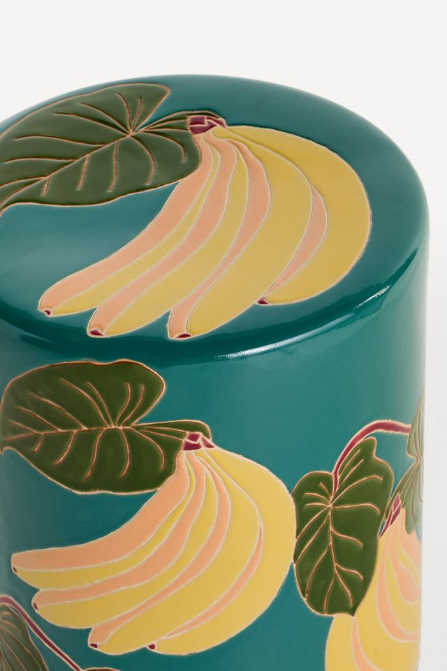 Farm Rio x Antropologie Ceramic Side Table | AnthroHome