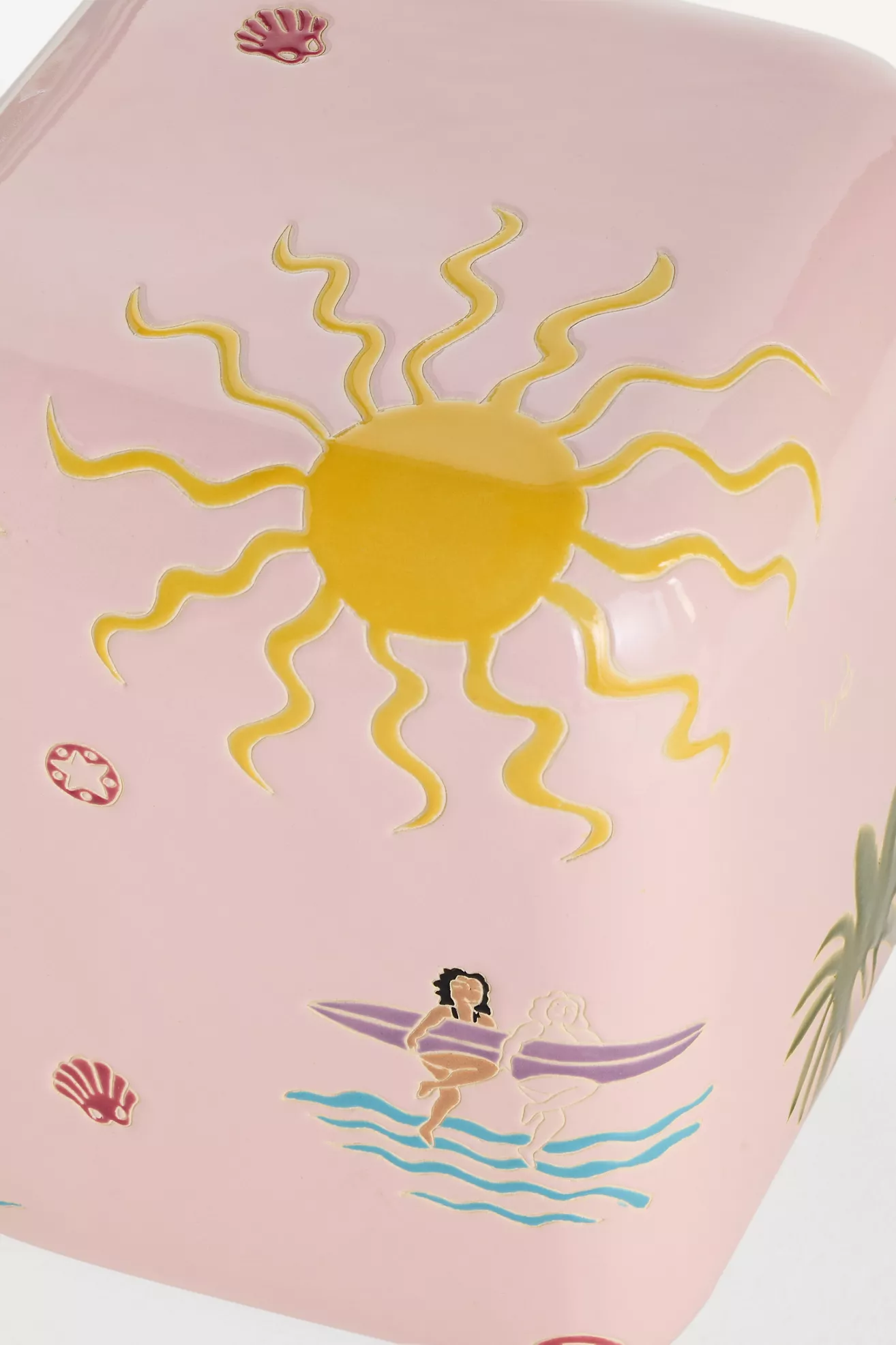 Surfer Ceramic Side Table - thumbnail 2