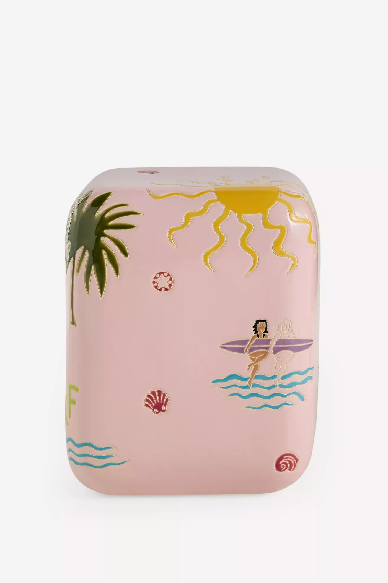 Surfer Ceramic Side Table