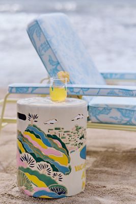Frutta Ceramic Side Table | AnthroHome